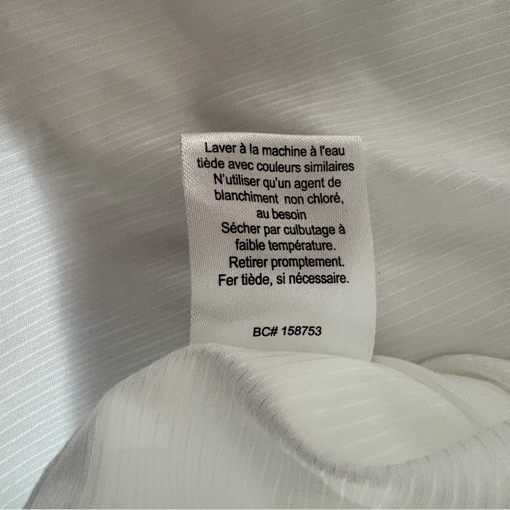 Pronto Uomo Crisp White Dress Shirt - Picture 9 of 10